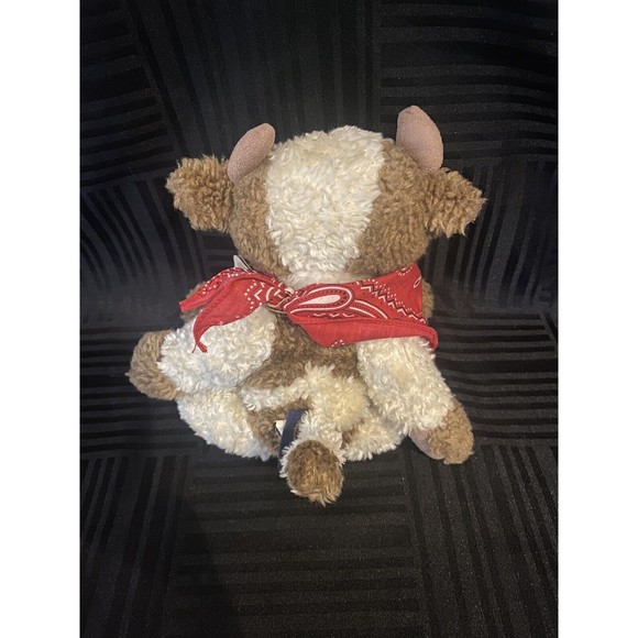 Boyds Plush cow - CARAMEL MOOCCHIATO - 10" cow bull plush - Picture 3 of 7